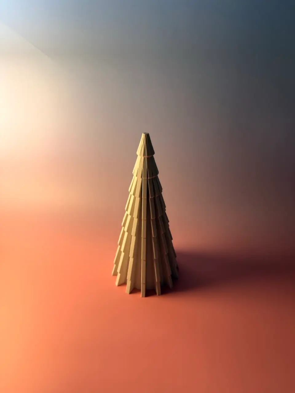 Christmas ornament front view