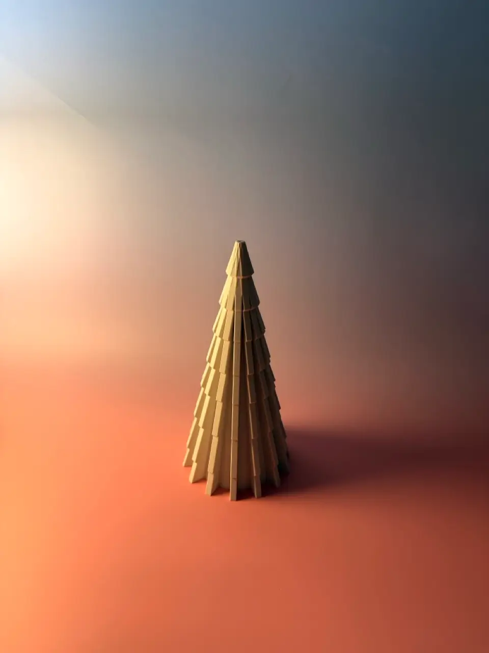 Christmas ornament side view